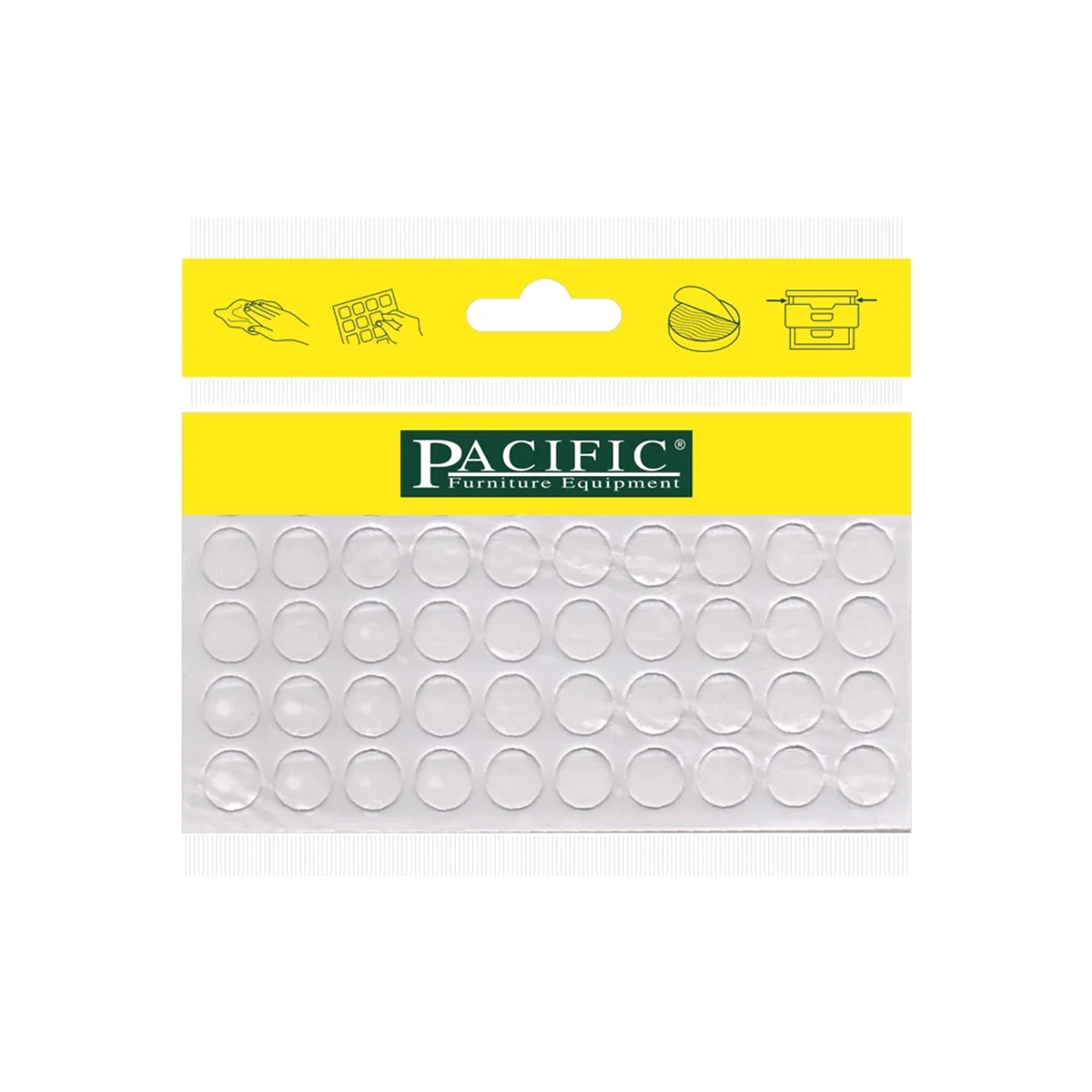 100 Adet Pacific Silikon Bazlı Ses Kesici Stoper Şeffaf Çap:10 mm - Görsel 7