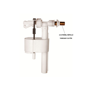 Tema Siamp İç Takım 93-Y Flatör 3/8 Prinç Nipelli Yandan Girişli