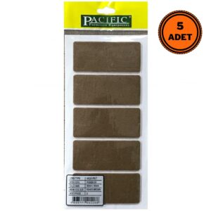 5 Adet Pacific Zemin Koruyucu Yapışkan Keçe 40 mm x 90 mm