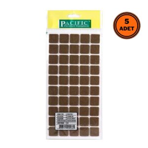 5 Adet Pacific Zemin Koruyucu Yapışkan Kare Keçe 20 mm x 20 mm