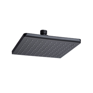 Tema Tetra Banyo Tepe Duş Başlığı Başlık Kireç Kırıcılı Sistem Siyah