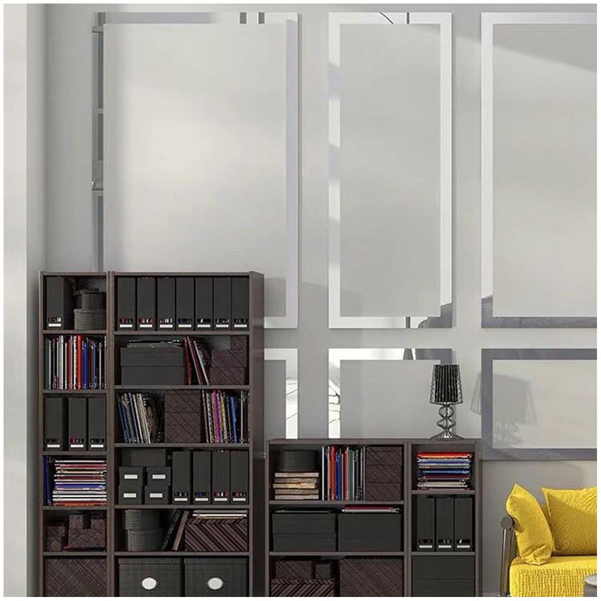 10 mm x 2800 mm Gümüş Sibu Aynalı Pleksi Şerit Mobilya Süsü - Görsel 2