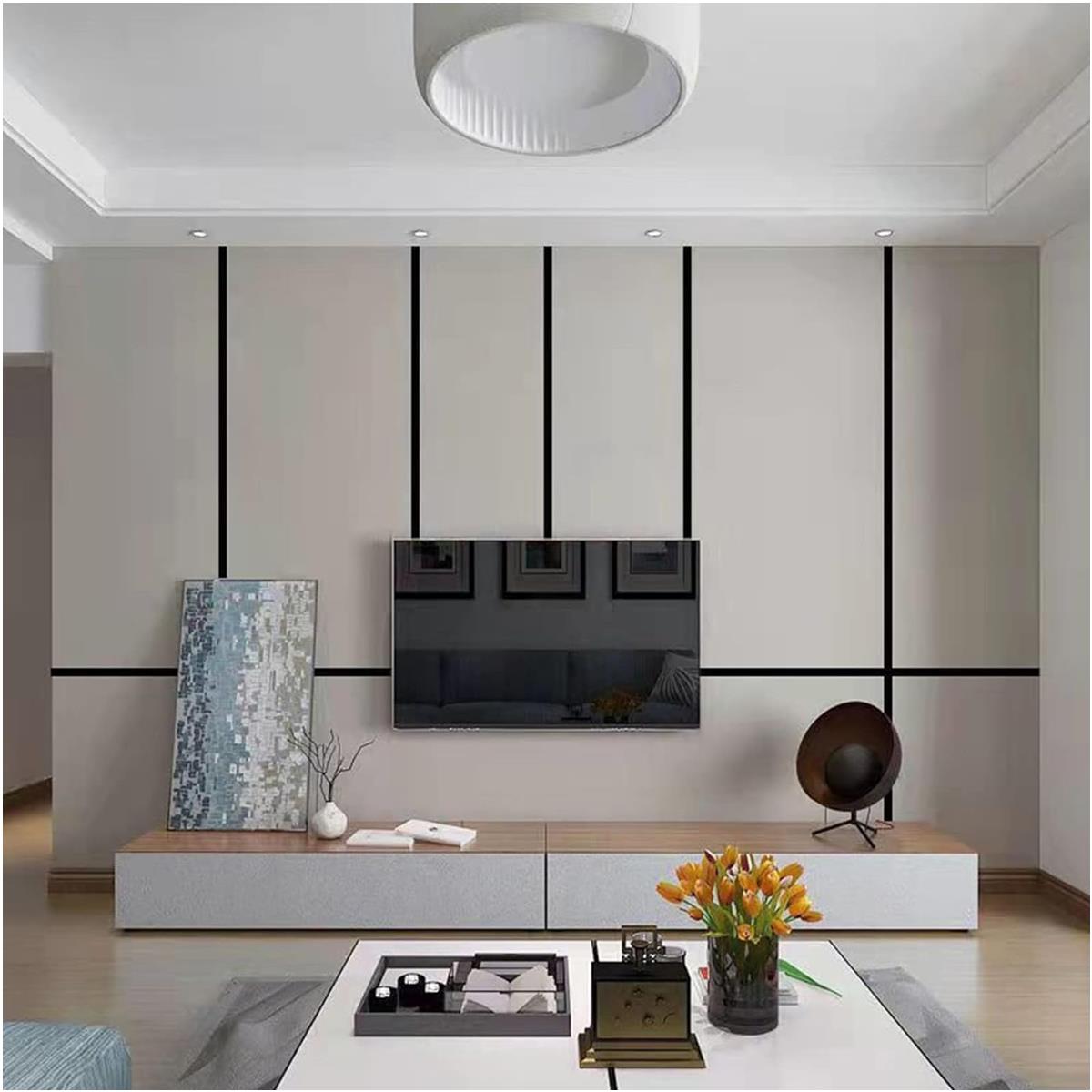 20 mm x 2800 mm Siyah Sibu Aynalı Pleksi Şerit Mobilya Süsü - Görsel 5