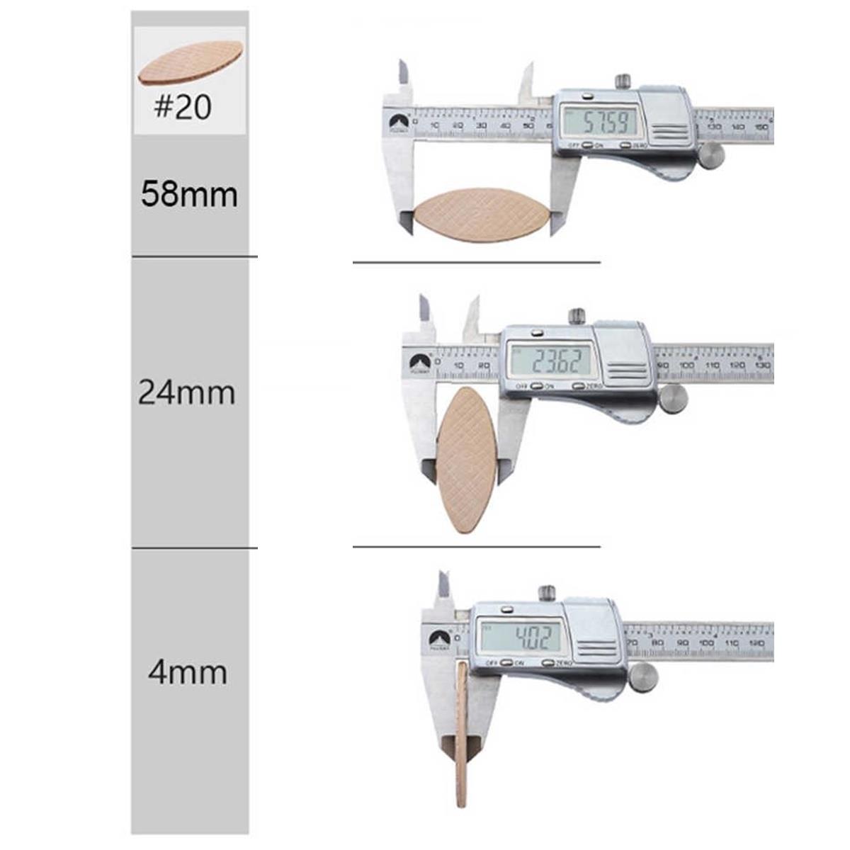 100 Adet Ahşap Bisküvi Kavela Lamel Yaprak Kavelya No:20 - Görsel 2