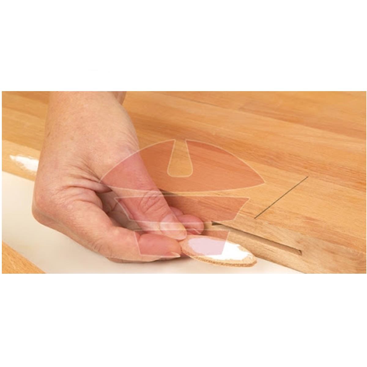 100 Adet Ahşap Bisküvi Kavela Lamel Yaprak Kavelya No:20 - Görsel 7