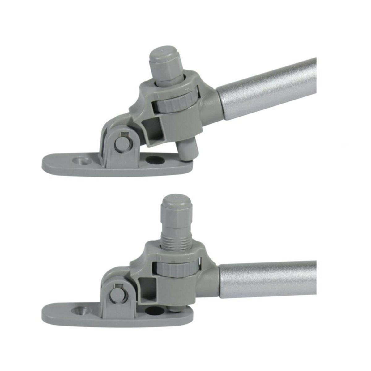 Frenli Yavaş Kapanan Gazlı Amortisör Piston 80 N Gri - Görsel 2