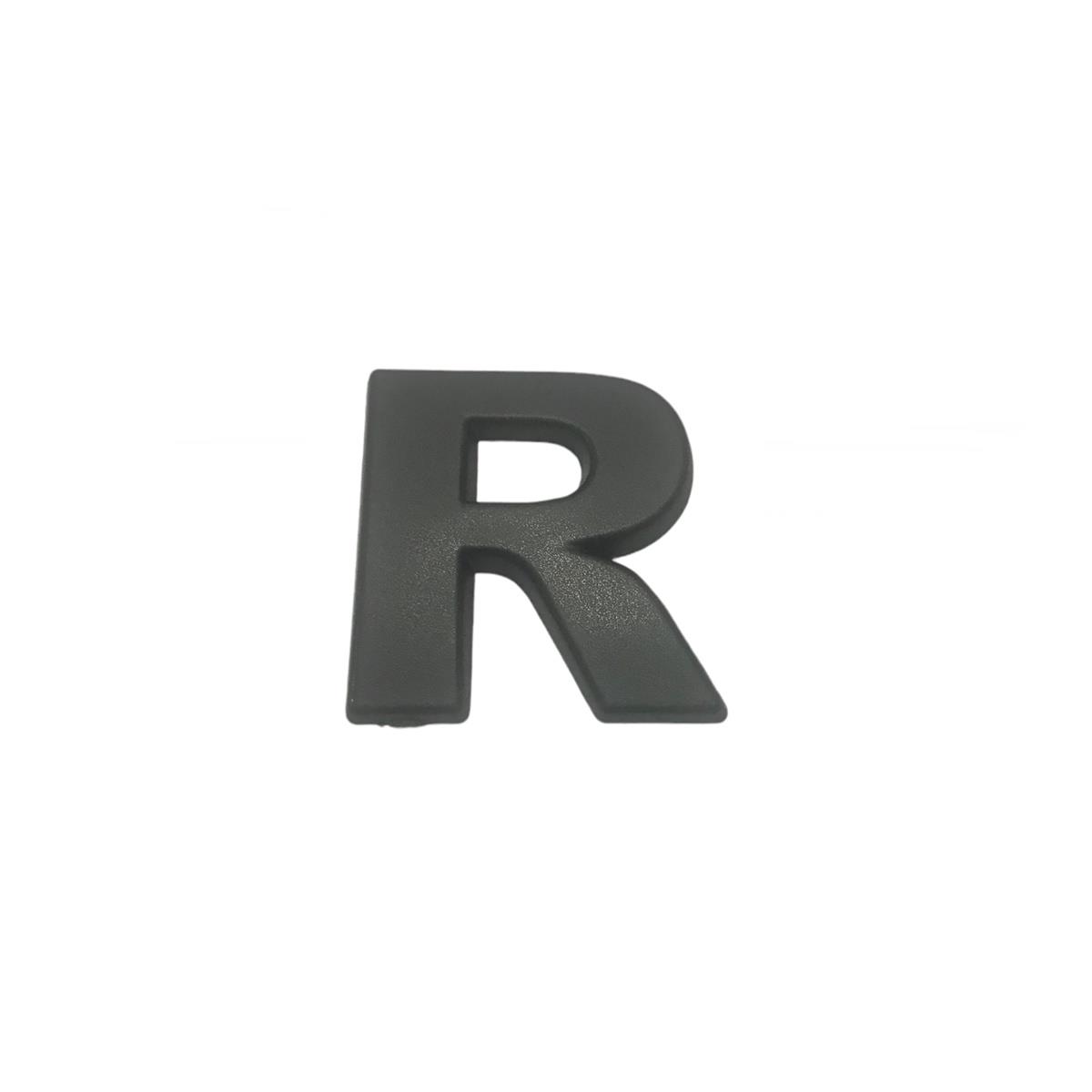 Yapışkanlı Harf 3,75 cm Mat Siyah (1 Adet Harf Fiyatıdır Set Değildir ) - Görsel 5
