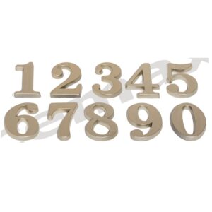 Yapışkanlı Lüx Rakam İtalik Yazı Karakterli 5 cm Saten