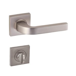 Doğanlar Tutku Lüx Kare Rozetli Kapı Kolu Saten Wc