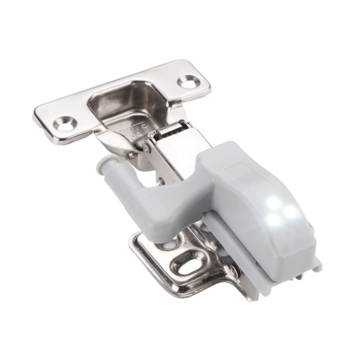 6 Adet Dolap Içi Sensörlü Menteşe Lambası Led Pilleri Dahil - Görsel 7