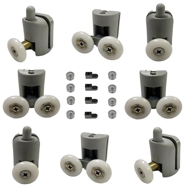 Duşakabin Tekerleği 8 Li Set Teker Çapı 22 mm