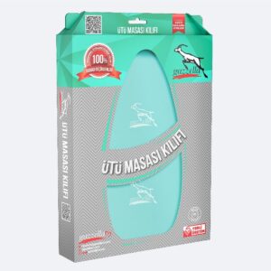 Gazella Ütü Masası Kılıfı Bezi 50 x 135 cm Turkuaz