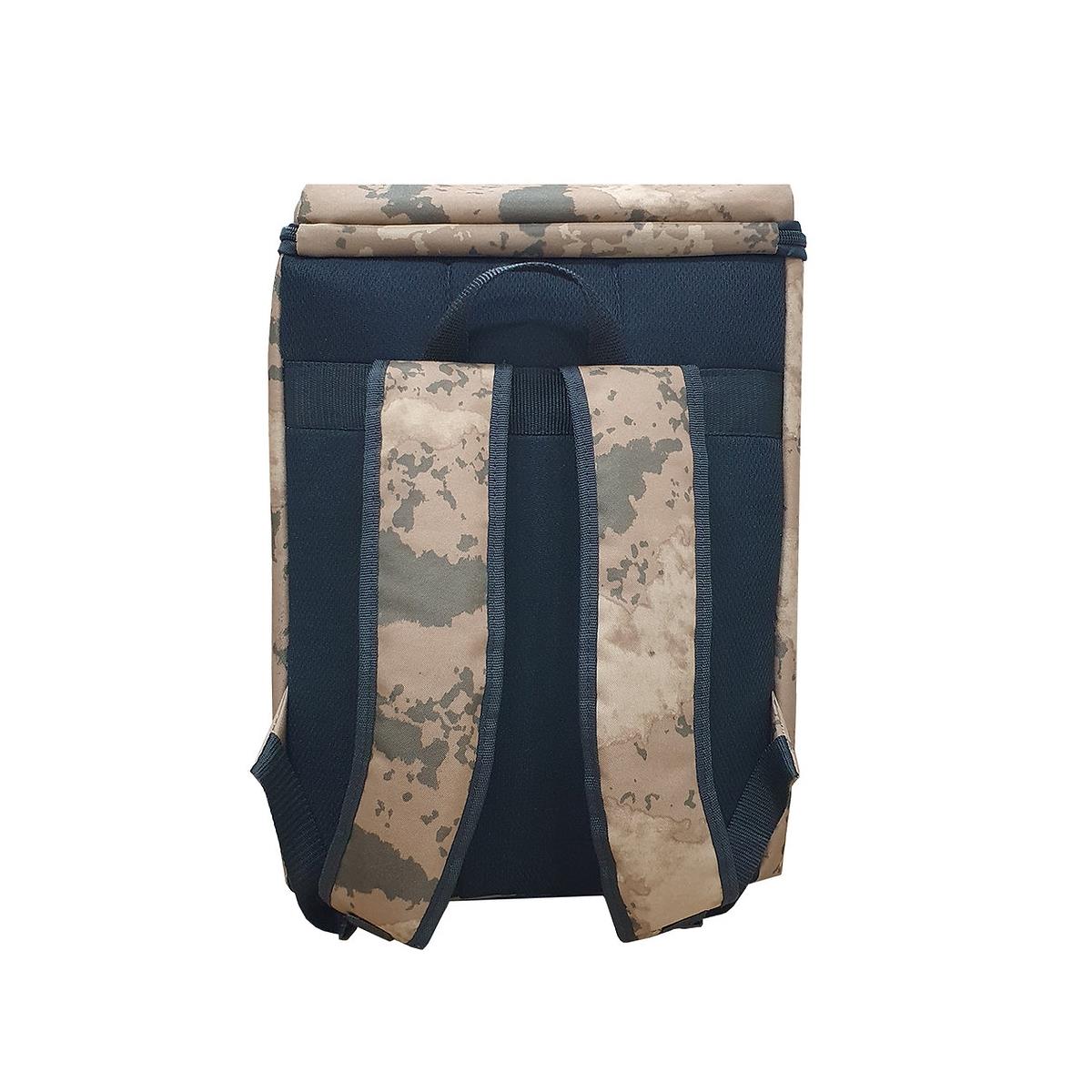 Gbmotion Kamuflaj Kamp Termal Çanta 28 Litre Termos Sırt Çantası - Görsel 6