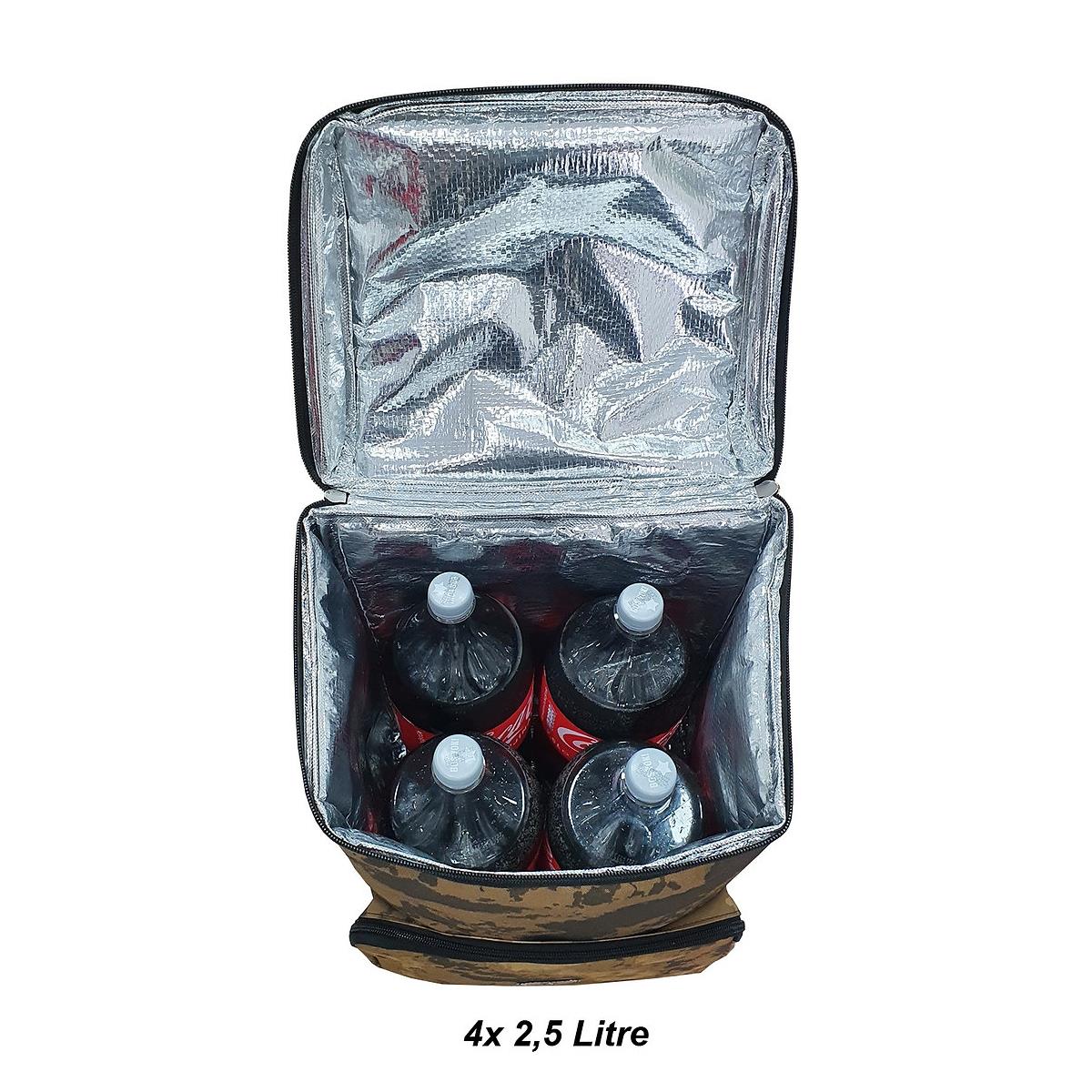 Gbmotion Kamuflaj Kamp Termal Çanta 28 Litre Termos Sırt Çantası - Görsel 7