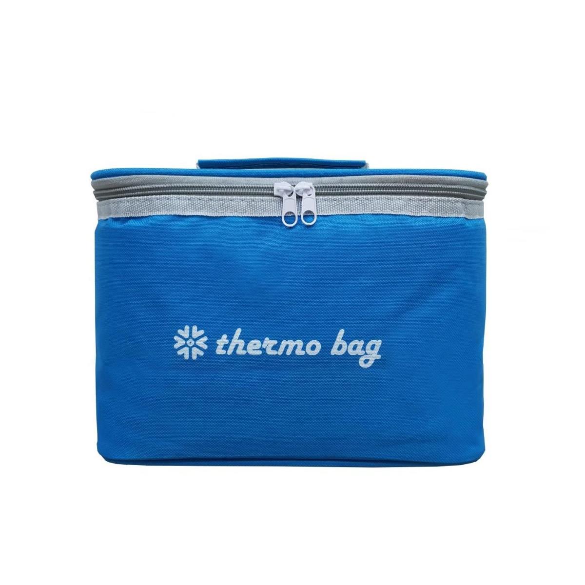 Termo Termal Çanta 7 Litre Mavi Termos Çanta Buzluk - Görsel 3