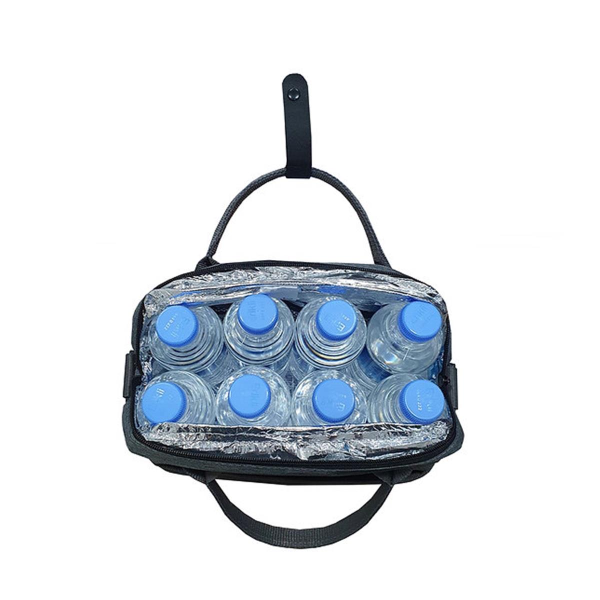 Termo Termal Kol Çantası 8 Litre Termos Çanta Buzluk Gri - Görsel 5