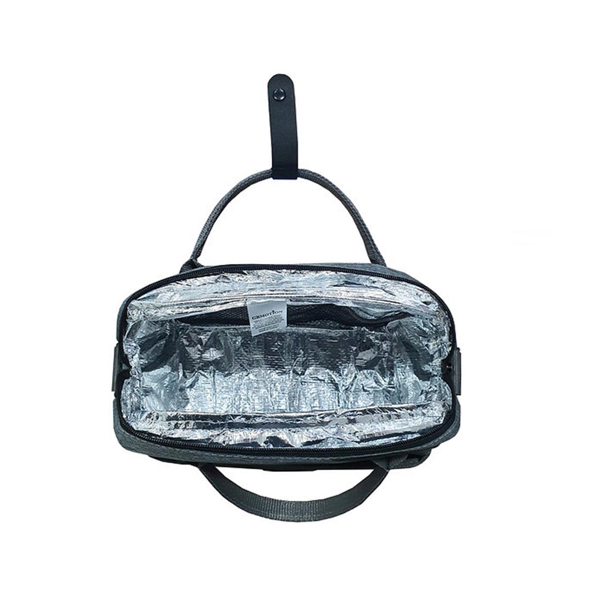 Termo Termal Kol Çantası 8 Litre Termos Çanta Buzluk Gri - Görsel 6