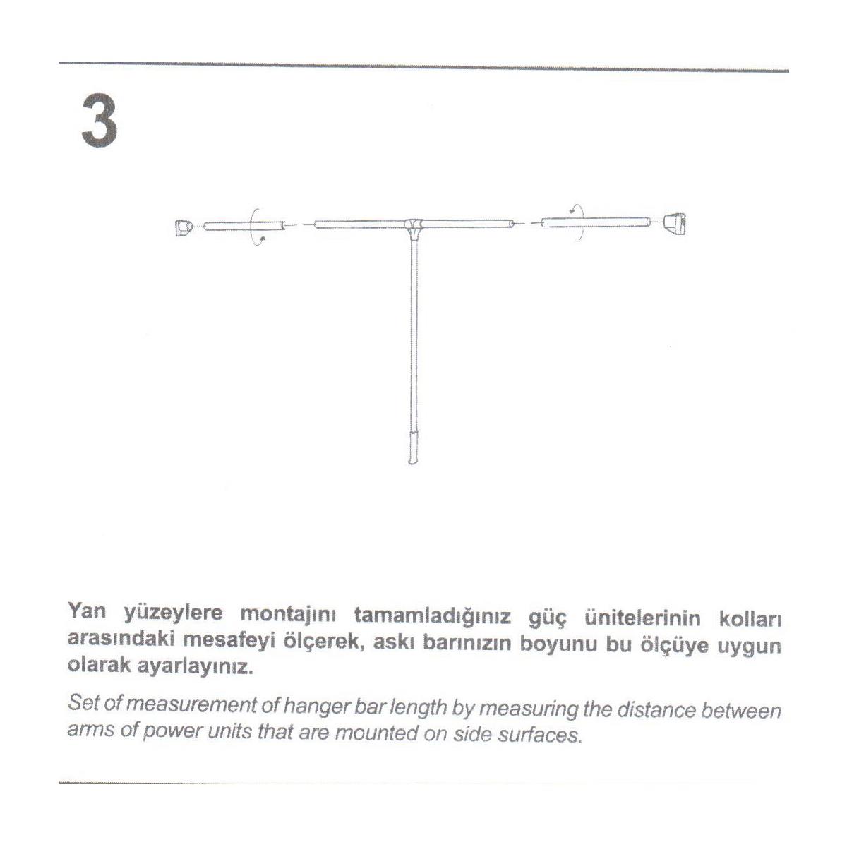 Hands Lift Gardrop Dolap Elbise Askı Asansörü Gri - Görsel 9