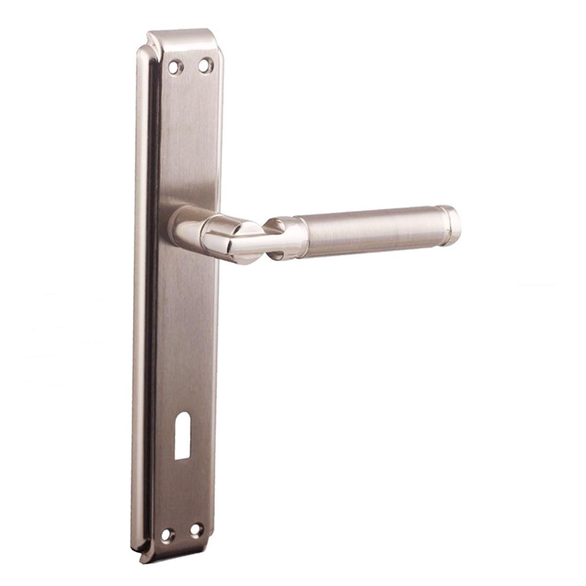 Hira Verda Gül Nikel Saten Kapı Kolu Alüminyum Oda - Görsel 2