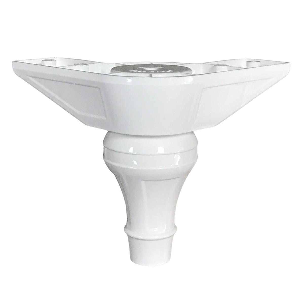 Şahin Lükens Ayak Mobilya Koltuk Ayağı 14-17 cm Ayarlı Beyaz - Görsel 5