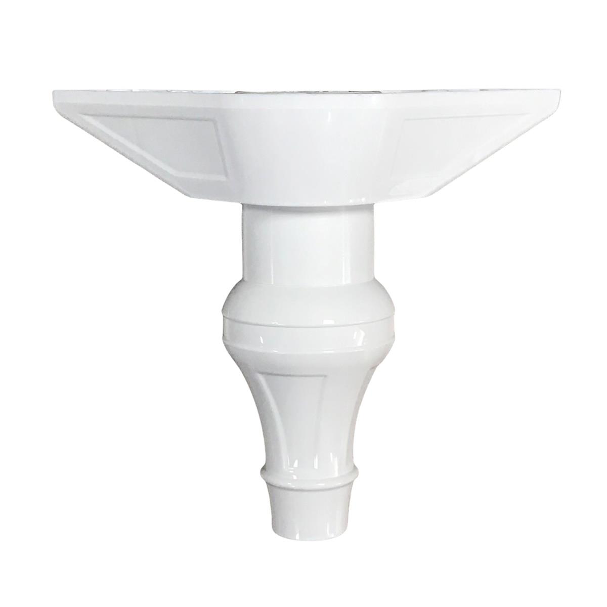 Şahin Lükens Ayak Mobilya Koltuk Ayağı 14-17 cm Ayarlı Beyaz - Görsel 4