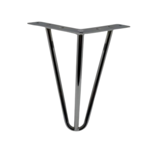 Çubuk Ayak Metal 20 cm Krom Mobilya Koltuk Ayağı