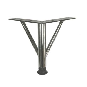 Firkete Ayak Metal 20 cm Krom Mobilya Koltuk Ayağı