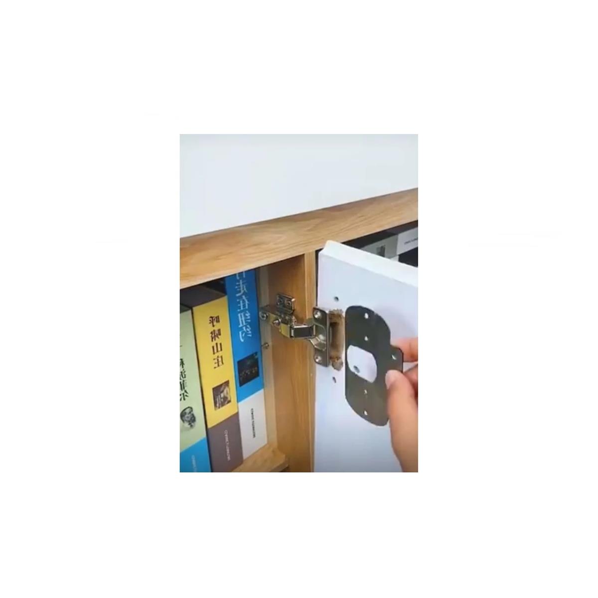 2 Adet Dolap Menteşe Tamir Sacı Seti - Görsel 4