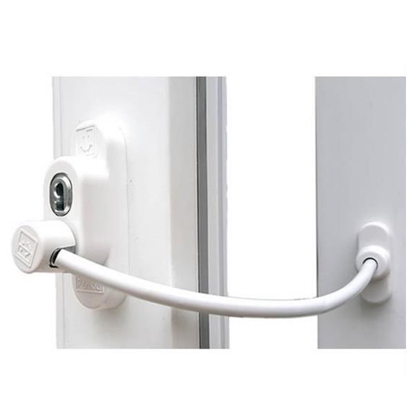 100 Adet Penkid Pvc Kapı Pencere Emniyet Çocuk Kilidi Beyaz - Görsel 2