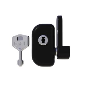 Pentilt Çift Açılım Pvc Pencereler için Çocuk Emniyet Kilidi Siyah