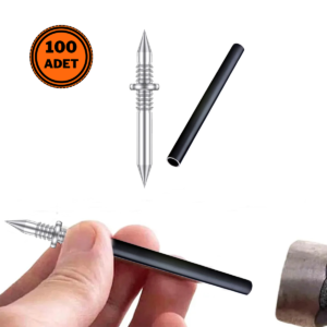 Pratikmen Çift Yönlü Döküm Paslanmaz Pervaz Duvar Çivisi 100 lü