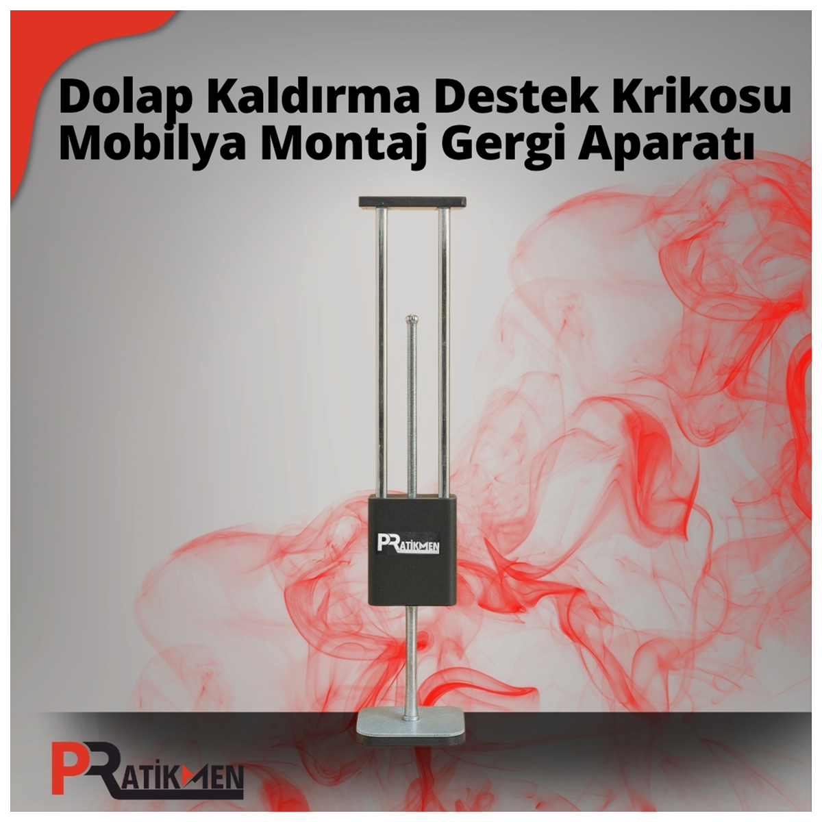 Pratikmen Dolap Kaldırma Destek Krikosu Mobilya Montaj Aparatı - Görsel 4