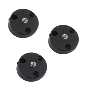 3 Adet Mobilya Masa Sehpa Ayak Bağlantı Aparatı Siyah Dereceli