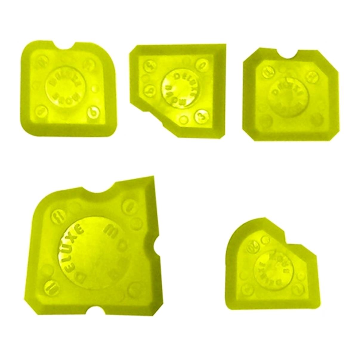 Silikon Mastik Derz Çekme Aparatı Orjinal Deluxe Bouw 5 Parça - Görsel 3