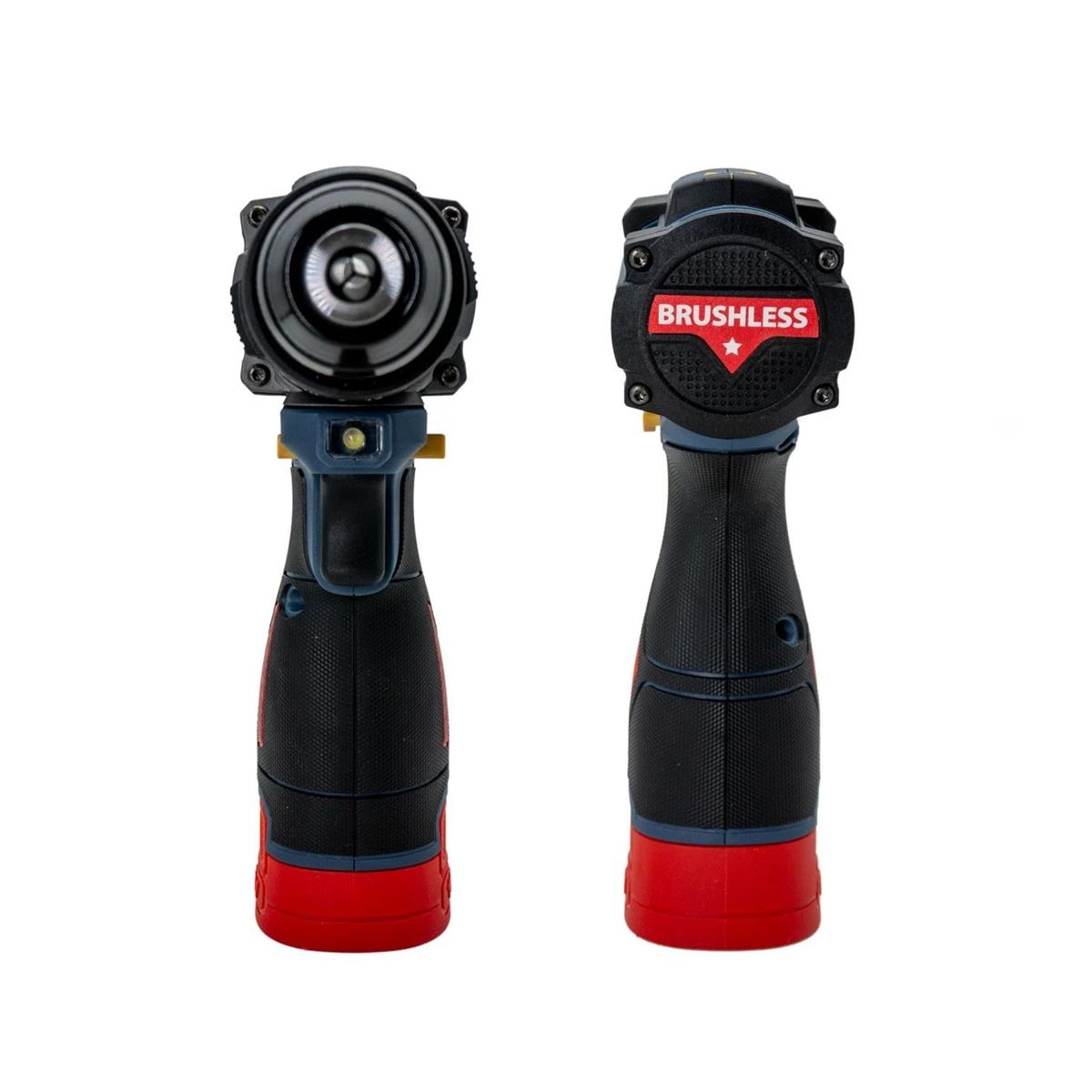 StechEnd SX17 Darbeli Akülü Vidalama Matkap 2 x 2Ah - Görsel 6