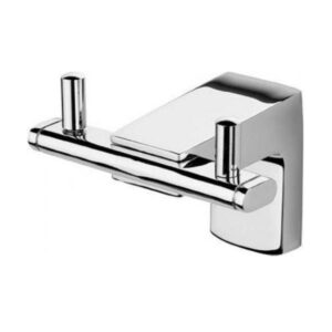 Tema Premium İkili Banyo Askılığı Bornozluk Paslanmaz Krom