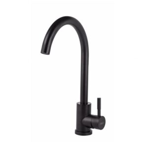 Venezia İnox Serisi Siyah Mutfak Kuğu Evye Bataryası