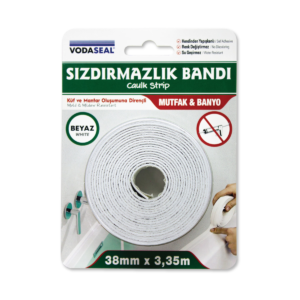 Vodaseal Sızdırmazlık Bantı Bandı 38 mm x 3,35 mt Beyaz