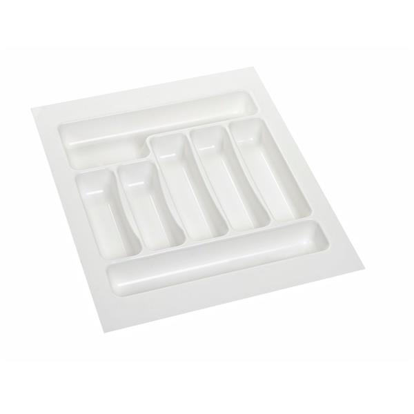 2 Adet Çekmece İçi Kaşıklık 42 x 49 cm Beyaz Mutfak Çekmece Düzenleyici - Görsel 3