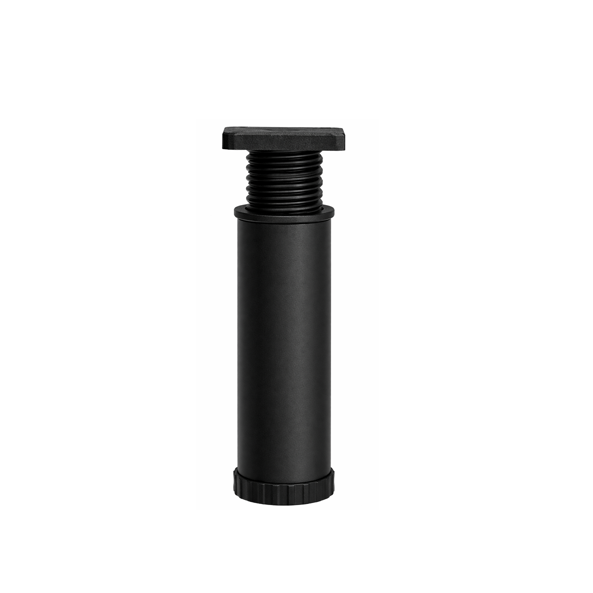 Metal Mobilya Koltuk 13 -17 cm Ayarlı Orta Destek Ayağı Mat Siyah - Görsel 3
