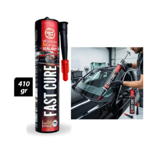 Zipper Araba Camı Yapıştırıcısı Silikon Siyah 410 gr Hızlı Kürleşme