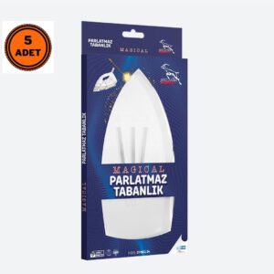5 Adet Gazella Teflon Ekstra Ütü Altlığı Tabanlık Yanmaz Yapışmaz