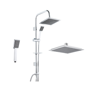 Tema Banyo Rain Pratik Quadro Tepe Duş Takımı Seti 53240 Krom