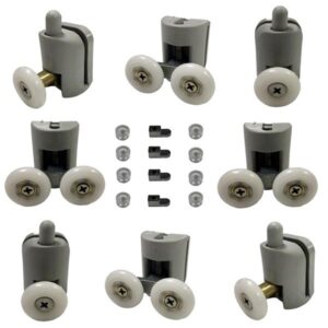 Duşakabin Tekerleği  8 Li Set Teker Çapı 22 mm