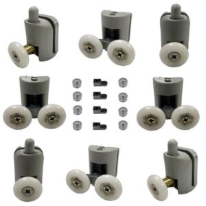 Duşakabin Tekerleği 8Li Set Teker Çapı 24 mm