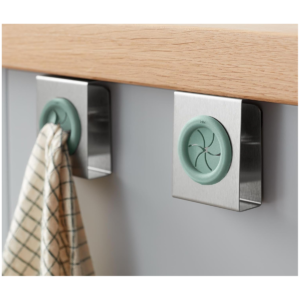 Tchibo Bulaşık Bezi Tutucu Askı Paslanmaz 2 li Set