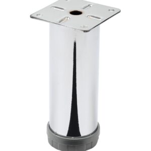 Mobilya Ayağı Metal 12 cm Alttan Ayarlı 42 mm Krom Ayak