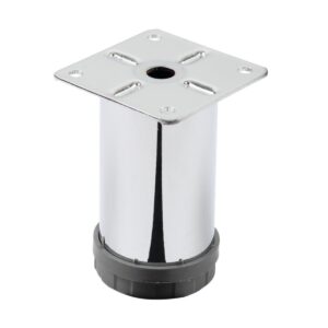 Mobilya Ayağı Metal 8 cm Alttan Ayarlı 42 mm Krom Ayak