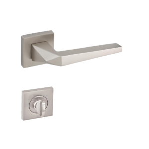 Meysan Kübra Kare Rozetli Kapı Kolu Saten Wc