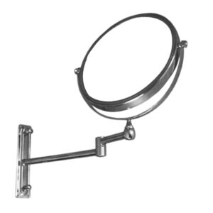 Tema Mafsallı Büyüteçli Kozmetik Makyaj Aynası Paslanmaz Krom